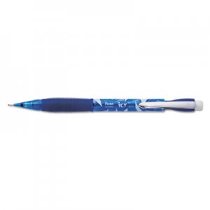 Pentel AL25TC Icy Mechanical Pencil, .5mm, Trans Blue, Dozen