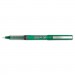 Pilot 25104 Precise V5 Roller Ball Stick Pen, Precision Point, Green Ink, .5mm, Dozen