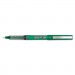 Pilot 25104 Precise V5 Roller Ball Stick Pen, Precision Point, Green Ink, .5mm, Dozen