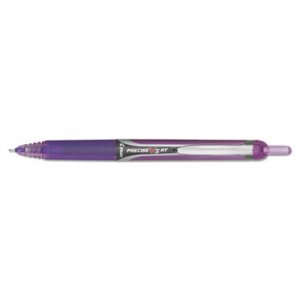 Pilot 26066 Precise V5RT Retractable Roller Ball Pen, Purple Ink, .5mm