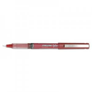 Pilot 35352 Precise V7 Roller Ball Stick Pen, Precision Point, Red Ink, .7mm, Dozen