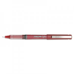 Pilot 35352 Precise V7 Roller Ball Stick Pen, Precision Point, Red Ink, .7mm, Dozen