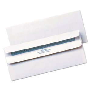 Quality Park 11218 Redi-Seal Envelope, Security, #10, Contemporary, White, 500/Box