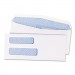 Quality Park 24532B Double Window Security Tinted Check Envelope, #8 5/8, White, 1000/Box