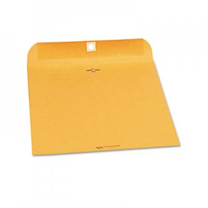 Quality Park 37590 Clasp Envelope, Side Seam, 9 x 12, 28lb, Brown Kraft, 250/Carton