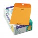 Quality Park 37863 Clasp Envelope, 6 1/2 x 9 1/2, 28lb, Brown Kraft, 100/Box