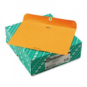 Quality Park 38090 Redi-File Clasp Envelope, Contemporary, 12 x 9, Brown Kraft, 100/Box
