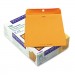 Quality Park 43097 Park Ridge Kraft Clasp Envelope, 10 x 13, Brown Kraft, 100/Box