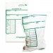 Quality Park 45220 Cash Transmittal Bags w/Printed Info Block, 6 x 9, Clear, 100 Bags/Pack