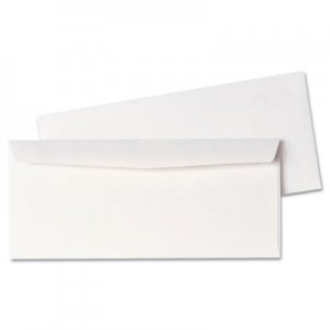 Quality Park 90020 Business Envelope, Contemporary, #10, White, 500/Box