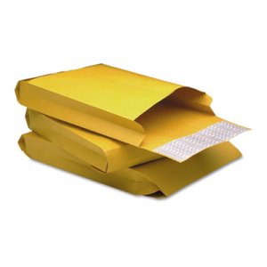 Quality Park 93334 Redi-Strip Kraft Expansion Envelope, Side Seam, 9 x 12 x 2, Brown, 25/Pack