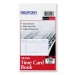 Rediform 4K406 Employee Time Card, Daily, Two-Sided, 4-1/4 x 7, 100/Pad