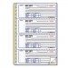 Rediform 8L810 Money Receipt Book, 7 x 2 3/4, Carbonless Duplicate, Twin Wire, 300 Sets/Book