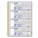 Rediform 8L810 Money Receipt Book, 7 x 2 3/4, Carbonless Duplicate, Twin Wire, 300 Sets/Book