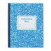 Roaring Spring 77921 Grade School Ruled Composition Book, 9-3/4 x 7-3/4, Blue Cover, 50 Pages