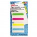 Redi-Tag 33248 Write-On Self-Stick Index Tabs, 2 x 11/16, 4 Colors, 48/Pack