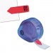 Redi-Tag 81054 Arrow Message Page Flags in Dispenser, "Sign Here", Red, 120/Dispenser