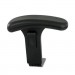 Safco 3496BL Height Adjustable T-Pad Arms for Safco Uber Big & Tall Chairs, Black