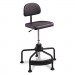 Safco 5117 TaskMaster Series EconoMahogany Industrial Chair, Black