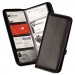 Samsill 80850 Professional Vinyl Business Card File, 160 Card Cap, 2 x 3 1/2 Cards, Black