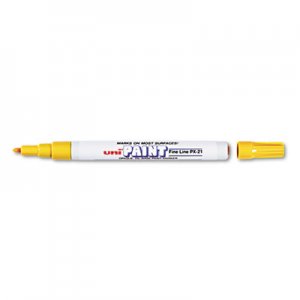 Sanford uni-Paint 63705 uni-Paint Marker, Fine Point, Yellow
