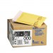 Sealed Air 10181 Jiffylite Self-Seal Mailer, Side Seam, #000, 4 x 8, Golden Brown, 25/Carton