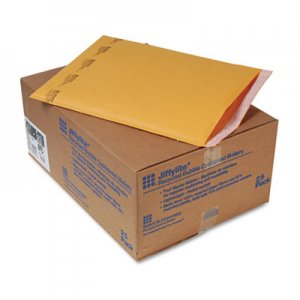 Sealed Air 10191 Jiffylite Self-Seal Mailer, Side Seam, #6, 12 1/2 x 19, Golden Brown, 25/Carton