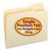 Smead 10333 File Folders, 1/3 Cut Third Position, One-Ply Top Tab, Letter, Manila, 100/Box