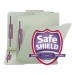 Smead 14980 One Inch Expansion Fastener Folder, 2/5 Top Tab, Letter, Gray Green, 25/Box