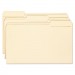 Smead 15338 Antimicrobial File Folders, 1/3 Cut Top Tab, Legal, Manila, 100/Box