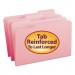 Smead 17634 File Folders, 1/3 Cut, Reinforced Top Tab, Legal, Pink,100/Box