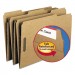 Smead 19837 11 Point Kraft Folders, Two Fasteners, 1/3 Cut Top Tab, Legal, Brown, 50/Box