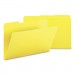 Smead 22562 Recycled Folder, One Inch Expansion, 1/3 Cut Top Tab, Legal, Yellow, 25/Box
