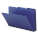 Smead 22541 Recycled Folders, One Inch Expansion, 1/3 Top Tab, Legal, Dark Blue, 25/Box