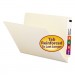 Smead 27110 Straight Cut End Tab Folders, 9 1/2 Inch Front, Legal, Manila, 100/Box