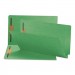 Smead 28140 Two-Inch Capacity Fastener Folders, Straight Tab, Legal, Green, 50/Box
