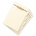 Smead 35605 Stackable Side Tab Letter Size Folder Dividers with Fastener, 1/2", 50 Each/Pack