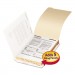 Smead 35650 Stackable End Tab Legal Size Folder Dividers with Fastener, 1/2", 50 Each/Pack