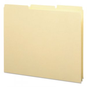 Smead 50134 Recycled Tab File Guides, Blank, 1/3 Tab, 18 Pt. Manila, Letter, 100/Box