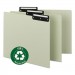 Smead 50534 Recycled Tab File Guides, Blank, 1/3 Tab, Pressboard, Letter, 50/Box