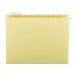 Smead 64069 Hanging File Folders, 1/5 Tab, 11 Point Stock, Letter, Yellow, 25/Box