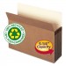 Smead 73206 100% Recycled Pocket, 5 1/4 Inch Exp, Letter, Redrope, 10/Box