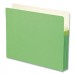 Smead SMD73216 Colored File Pockets, 1.75" Expansion, Letter Size, Green