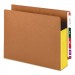 Smead 73688 3 1/2" Exp File Pockets, Straight Tab, Letter, Yellow, 10/Box