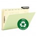 Smead 78208 Pressboard Mortgage File Folder with Dividers & Metal Tab, Legal, Green, 10/Box