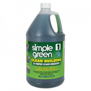 Simple Green 11001 Clean Building All-Purpose Cleaner Concentrate, 1gal Bottle