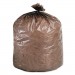 Stout G3036B80 Eco-Degradable Plastic Trash Bag, 20-30gal, .8mil, 30 x 36, Brown, 60/Box