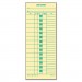 TOPS 1258 Job Card for Cincinnati/Lathem/Simplex, 1 Side, 3 1/2 x 9, 500/Box