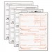 TOPS 22990 W-2 Tax Forms, 4-Part, 8 1/2 x 5 1/2, Inkjet/Laser, 50 W-2s
