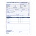 TOPS 3288 Comprehensive Employee Application Form, 8 1/2 x 11, 25 Forms